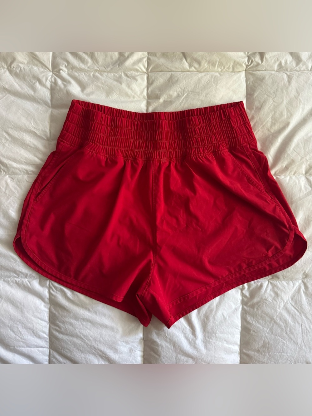 Women’s Gap Fit Red Athletic Running Shorts